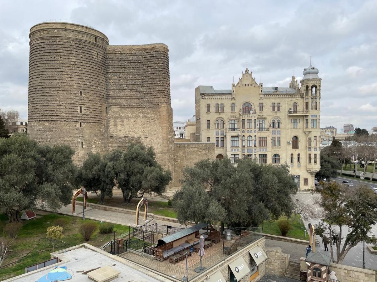 Sea View Maiden Apartment Baku Bagian luar foto